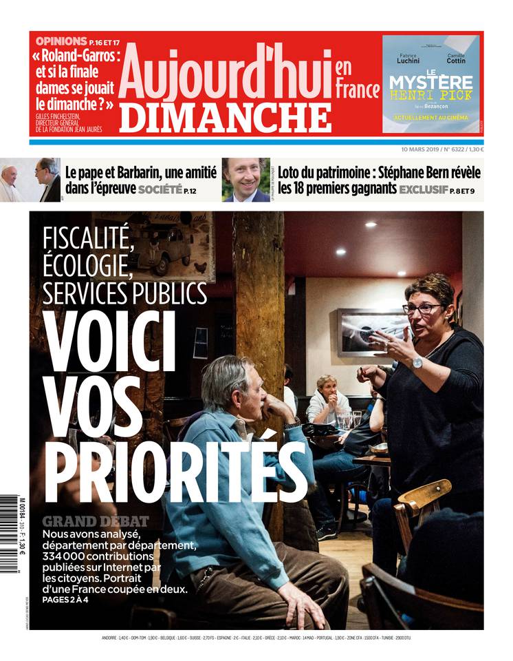 Aujourd'hui en France Du Dimanche 10 Mars 2019