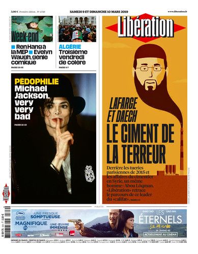  Libération Du Samedi 9 & Dimanche 10 Mars 2019
