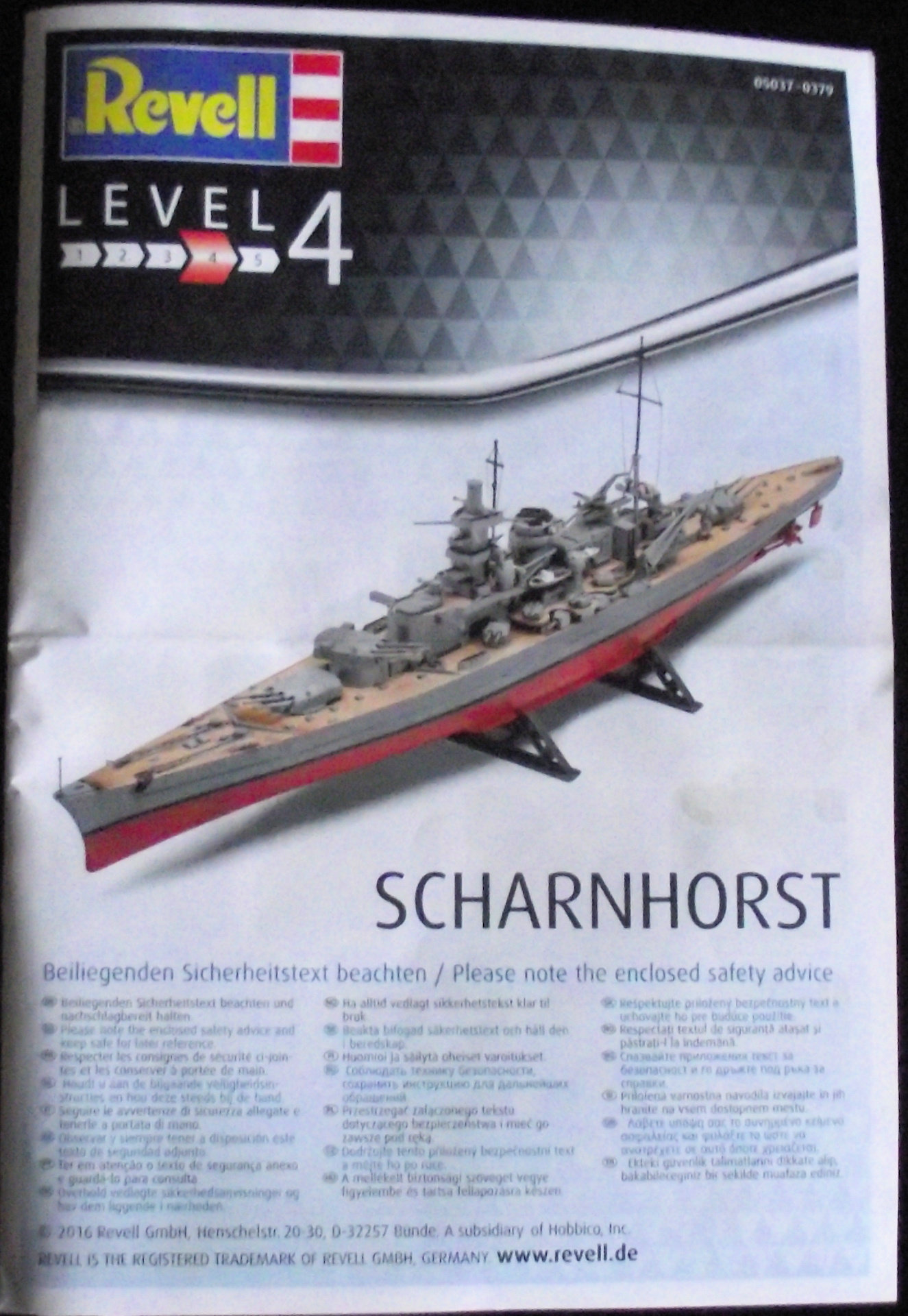 Scharnhorst Revell 1x570 Ua5d