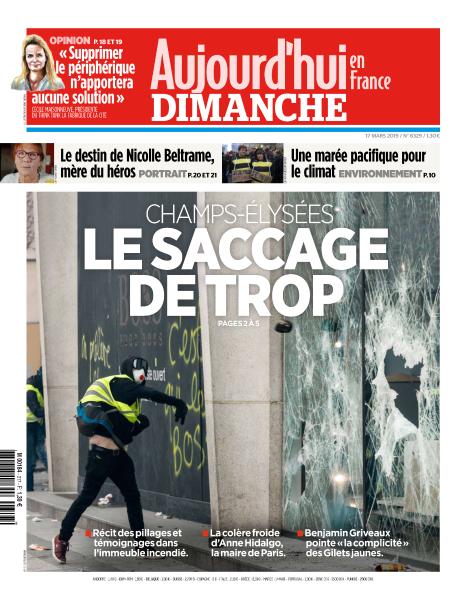  Aujourd'hui en France Du Dimanche 17 Mars 2019