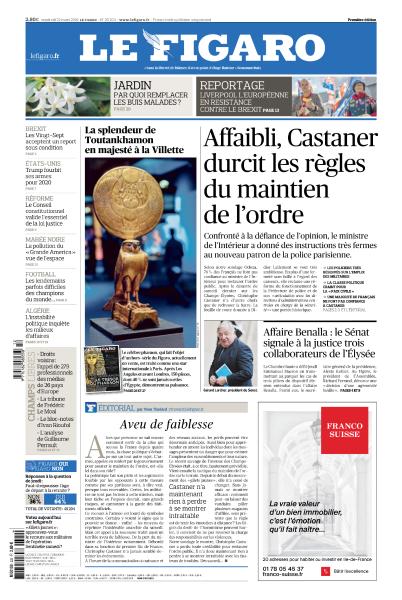 Le Figaro & Supp du Vendredi 22 Mars 2019