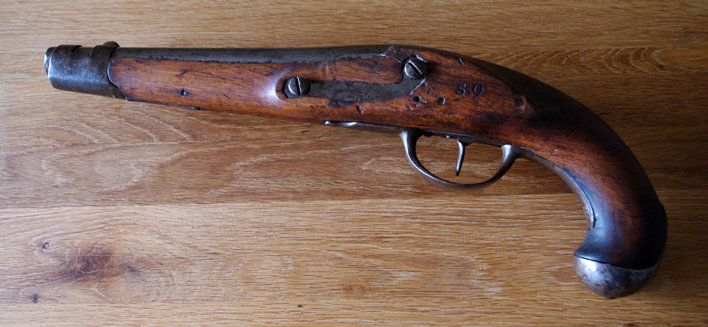 Pistolet 1763 révolutionnaire ? Pas du tout ! Ldjn