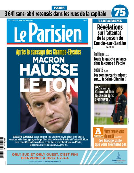  Le Parisien Du Mardi 19 Mars 2019