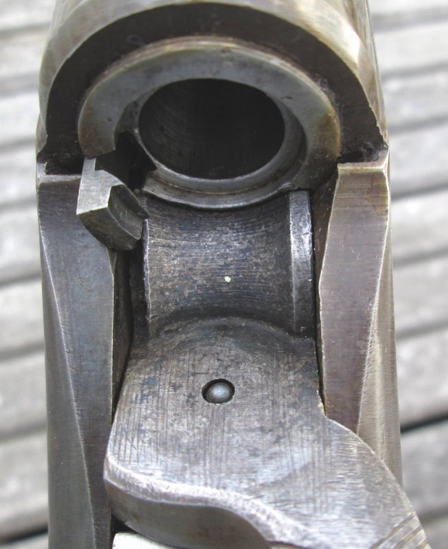 extracteur cassé sur une carabine Remington Rolling-Block Vpuy