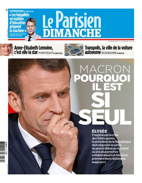  Le Parisien Du Dimanche 31 Mars 2019