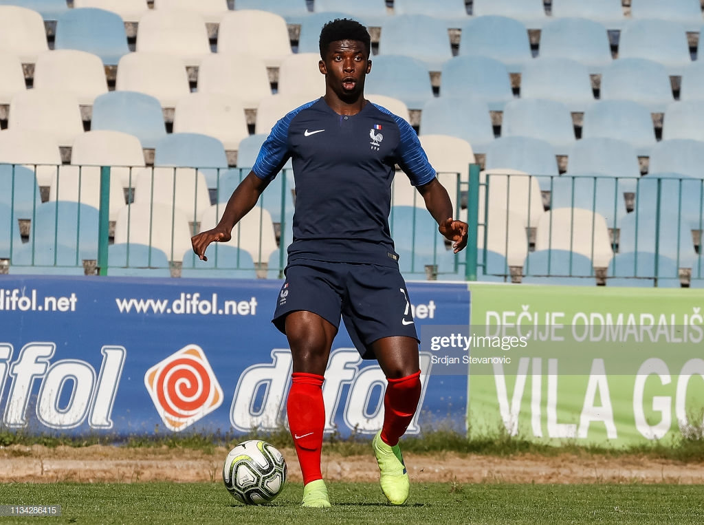 Le but d'Amadou Traoré avec l'équipe de France U17
