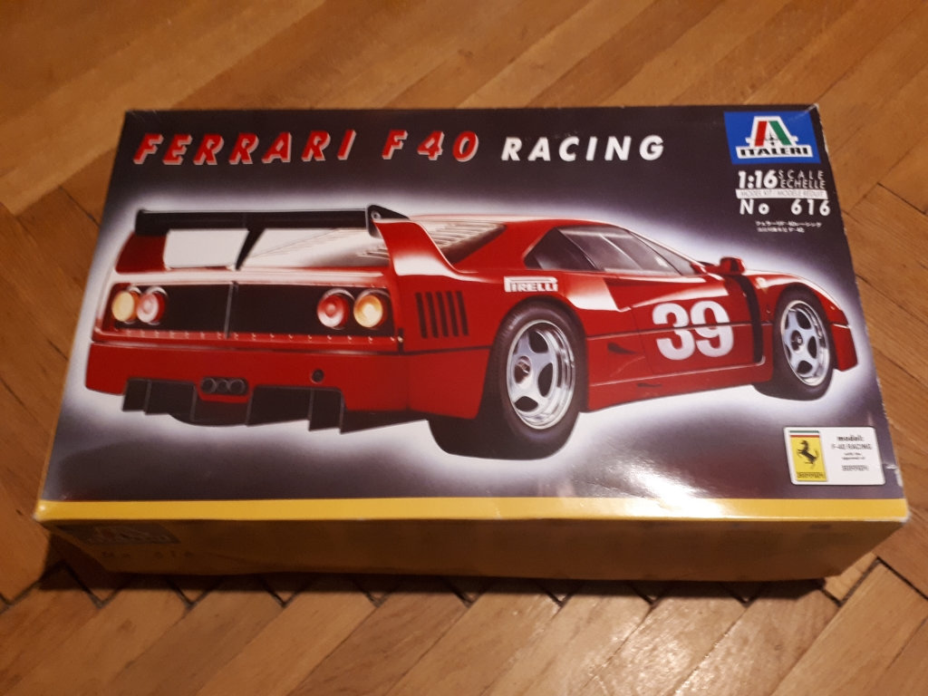 Ferrari F40 racing au 1/16 de chez italeri  W3e8