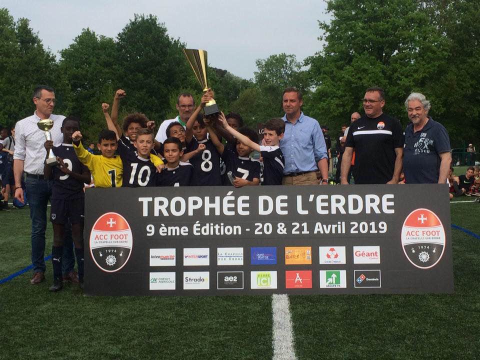 Cfa Girondins : Les U10 remportent le Trophée de l'Erdre - Formation Girondins 