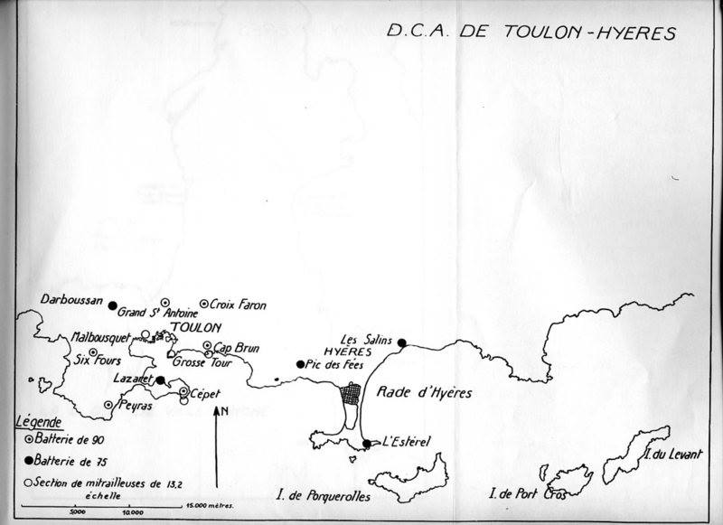 Les batteries de DCA autour de Toulon 1939 Zo35