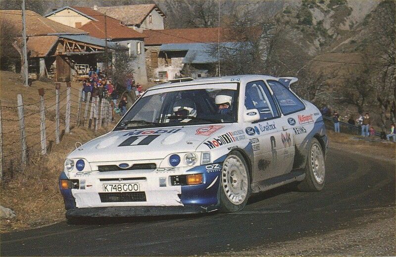 Escort RS COSWORTH 4X4 winner rally de monté carlo 1994   1lzu