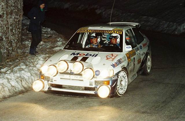 Escort RS COSWORTH 4X4 winner rally de monté carlo 1994   7ejt