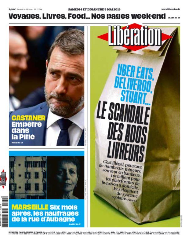  Libération Du Samedi 4 & Dimanche 5 Mai 2019