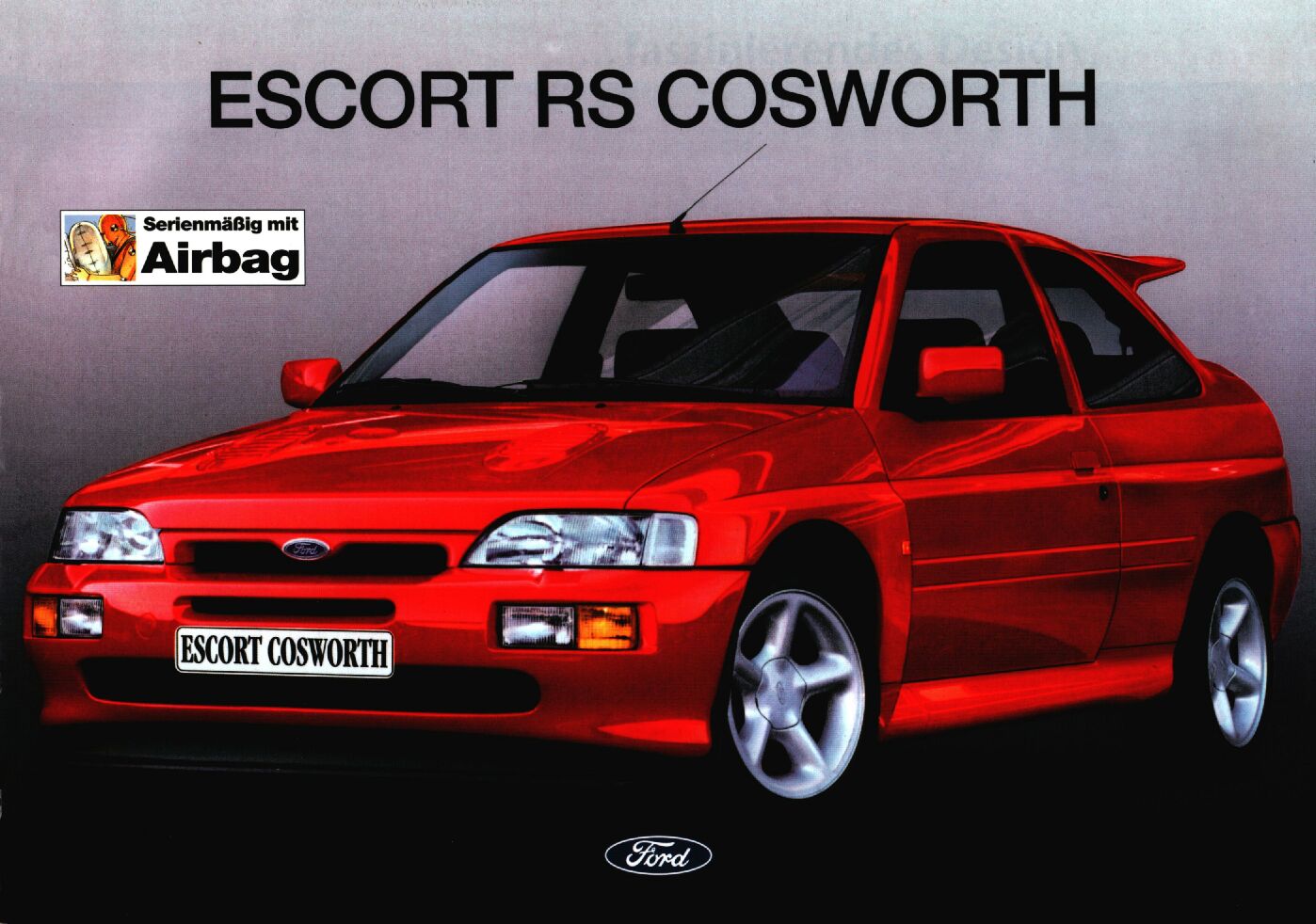 Escort RS COSWORTH 4X4 winner rally de monté carlo 1994   Supx