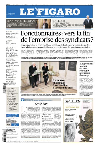 Le Figaro & supplement Du Vendredi 3 Mai 2019