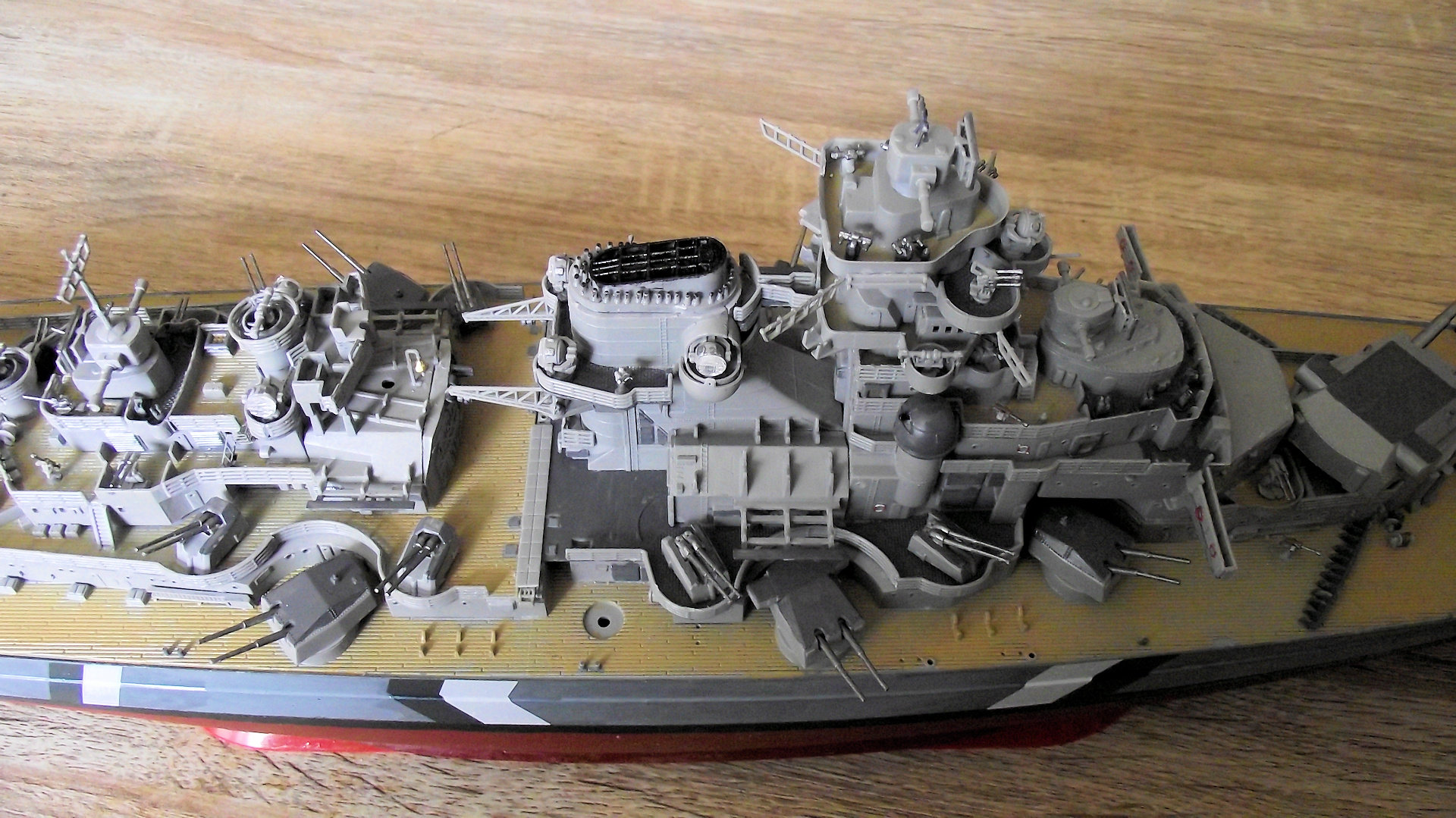 Bismarck Revell 1/350 Bffu