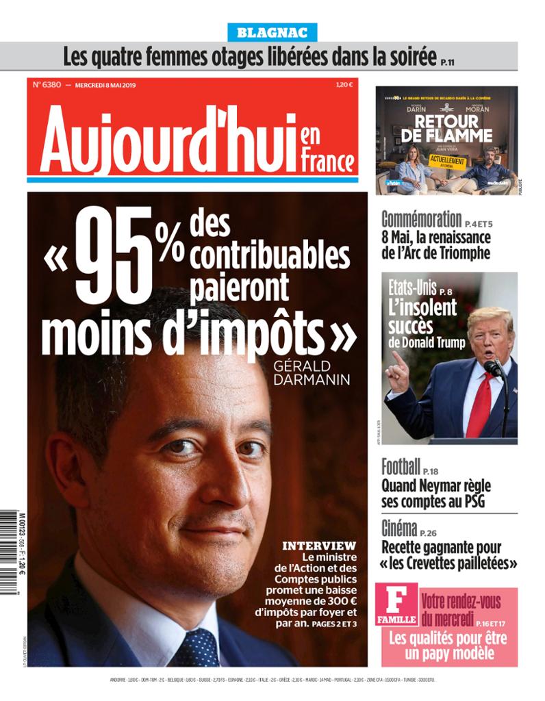  Aujourd'hui en France Du Mercredi 8 Mai 2019