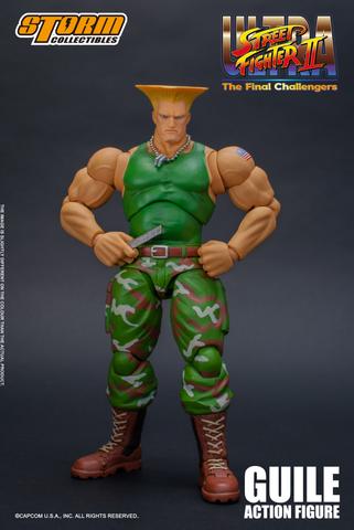 Ultra Street Fighter II: The Final Challengers - Guile Action Figure Fszw
