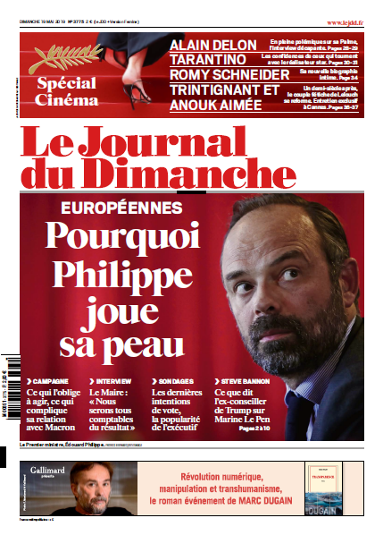 Le Journal Du Dimanche  19 Mai 2019