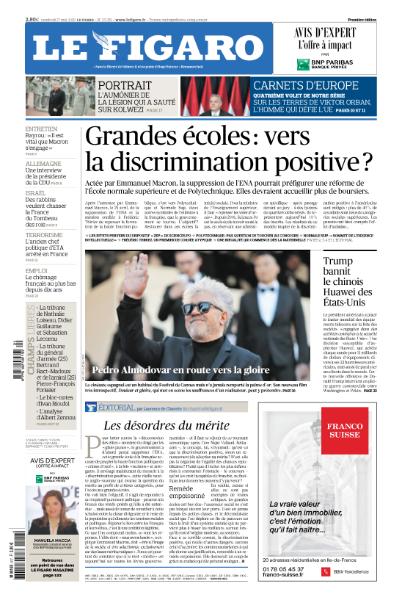 Le Figaro Du Vendredi 17 Mai 2019