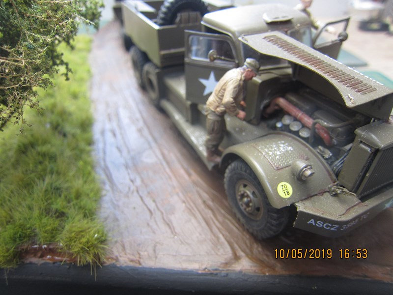 Camion M19 [ MERIT N°63501 ] et Sherman M4 A3 [ TAMIYA ] au 1/35° 95jh