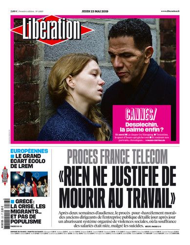 Libération Du Jeudi 23 Mai 2019