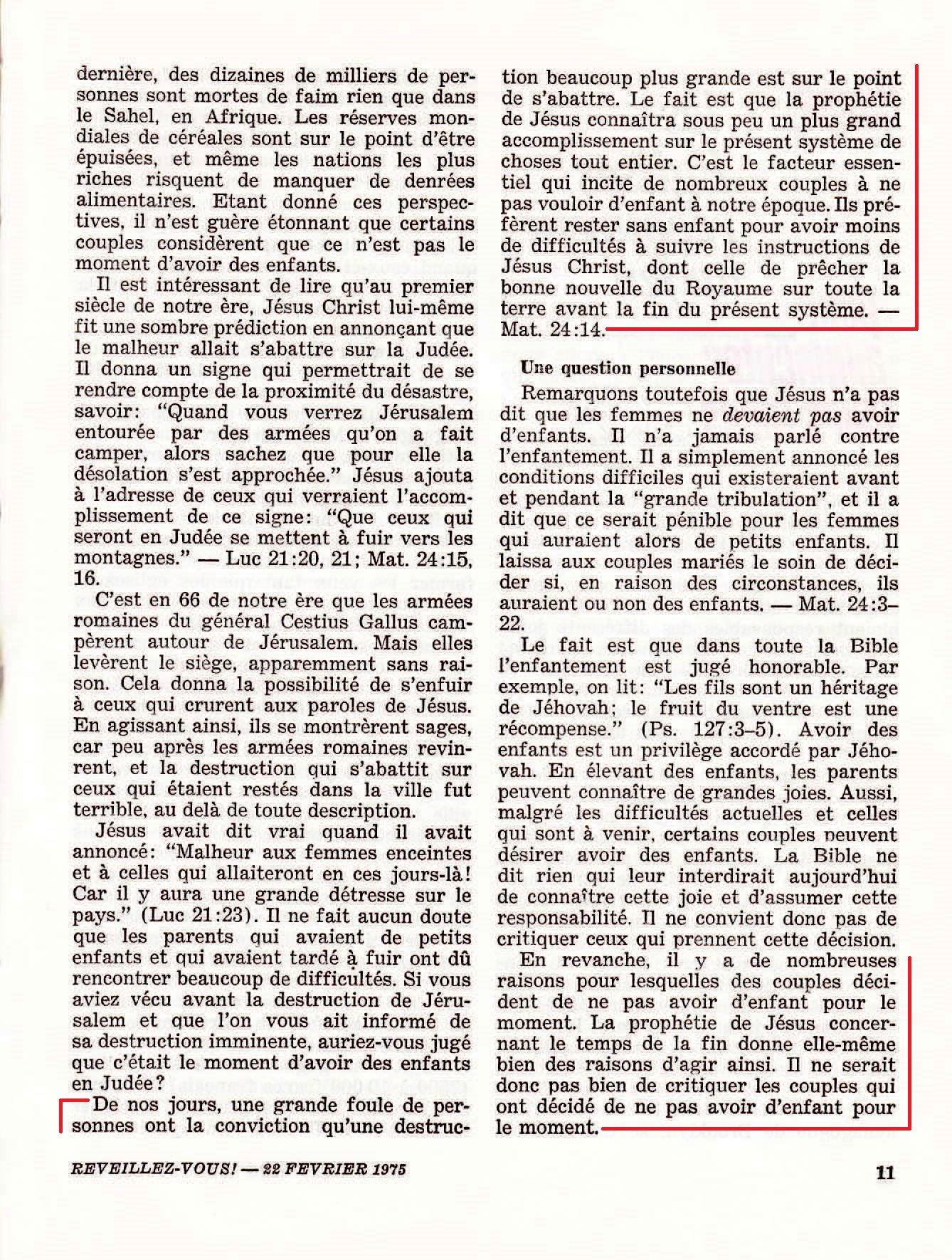 La Watchtower nie encore avoir annoncé la fin du monde en 1975 - Page 2 R34a