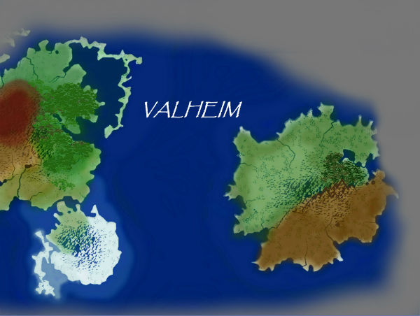 Carte de l'univers de Valheim Wg73