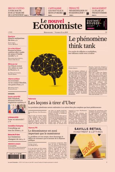 Le Nouvel Économiste Du Vendredi 31 Mai 2019 