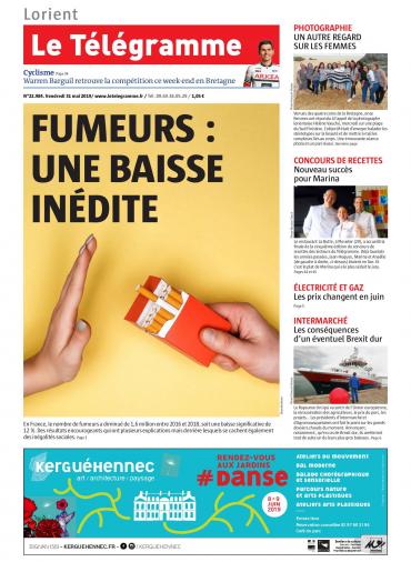Le Télégramme (9 Editions) Du Vendredi 31 Mai 2019
