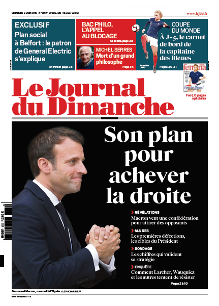 Le Journal Du  Dimanche 2 Juin 2019
