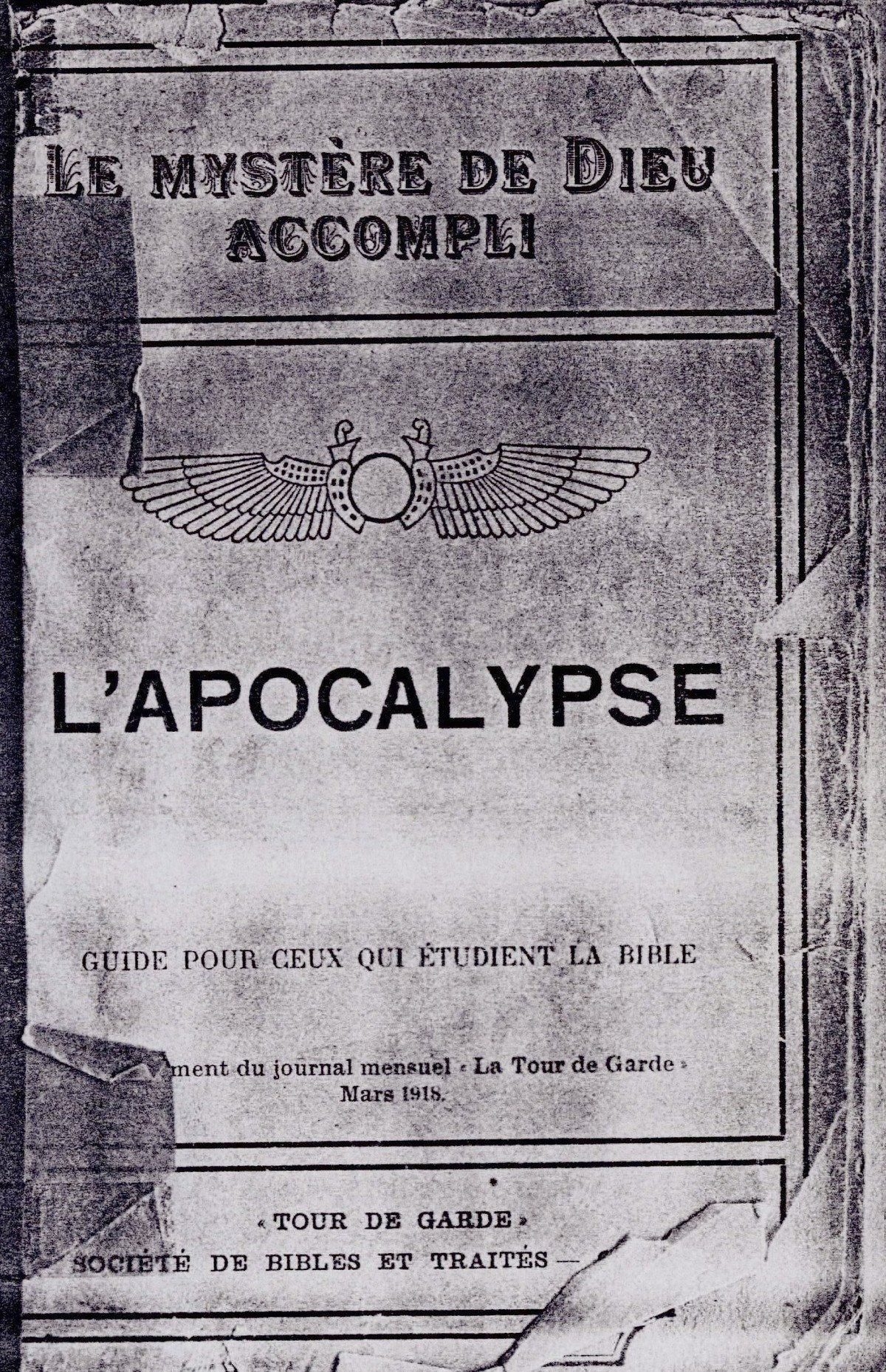 L'ange d' Apocalypse 14:17 = Charles Russell C982