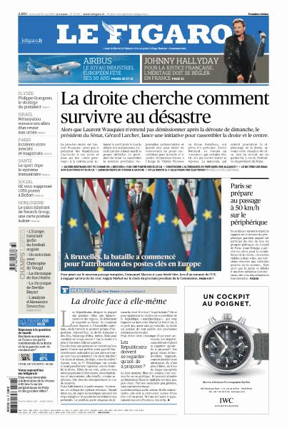 Le Figaro & Le Figaroscope Du Mercredi 29 Mai 2019 