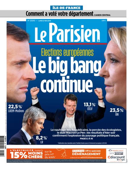 Le Parisien Du Lundi 27 Mai 2019