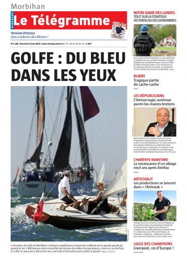 Le Télégramme (9 Editions) Du Dimanche 2 Juin 2019