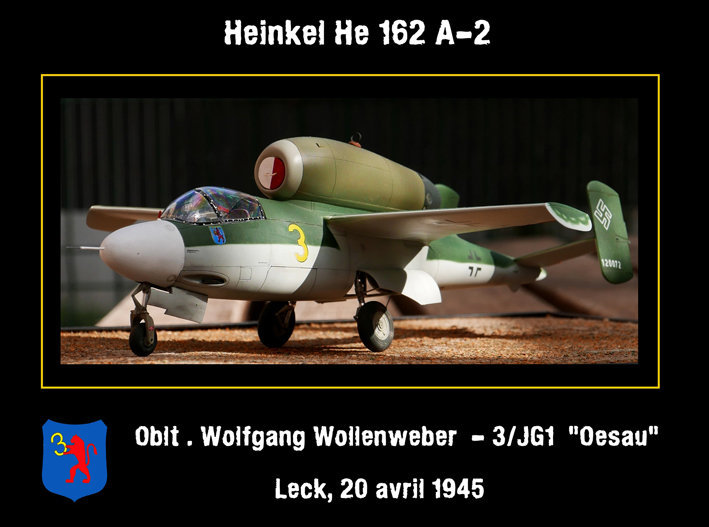 Heinkel he 162 A-2 Revell 1/32 W4f6
