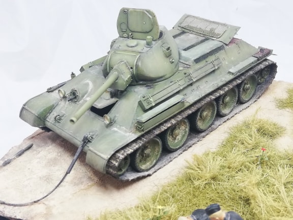 T34 Model40 Lituanie 1941 Dragon 1/35 Yq1p