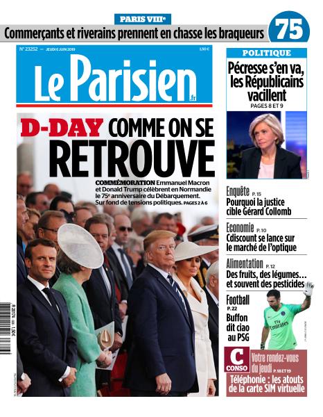 Le Parisien Du Jeudi 6 Juin 2019