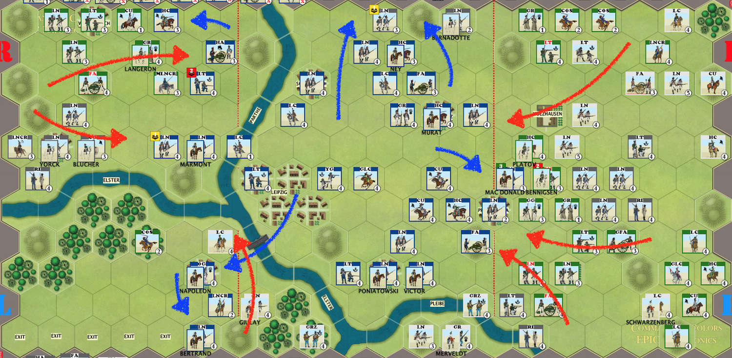 Epic Leipzig | Commands & Colors: Napoleonics Expansion #6 – EPIC ...