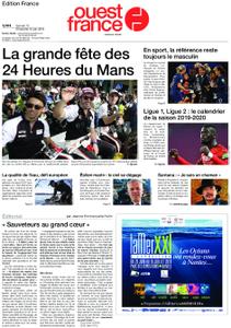 Ouest-France Édition France Du Samedi 15 Juin 2019
