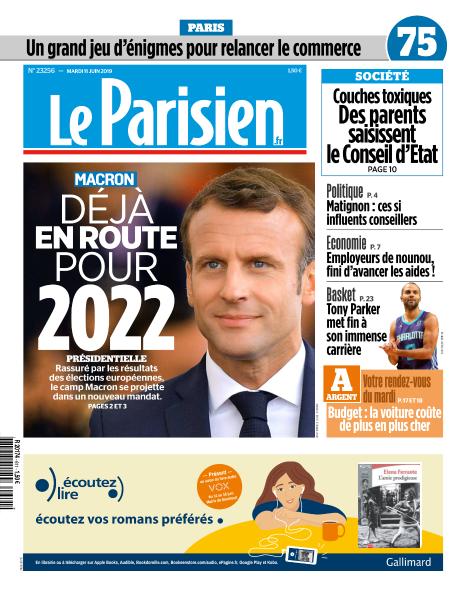 Le Parisien Du Mardi 11 Juin 2019