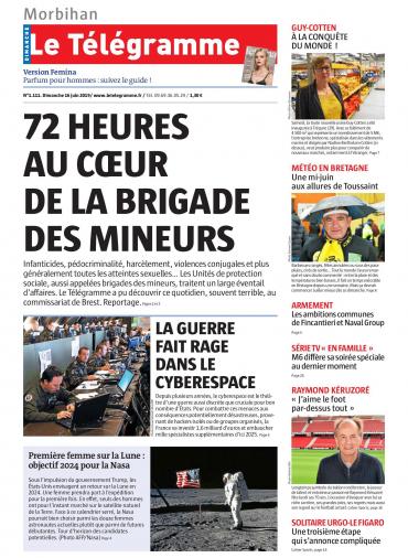 Le Télégramme (9 Éditions) Du Dimanche 16 Juin 2019