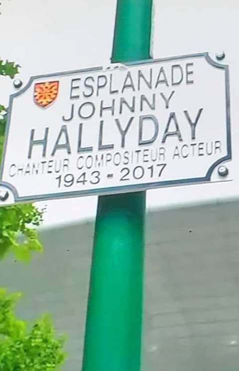 l’esplanade Johnny Hallyday à Toulouse Ypdp