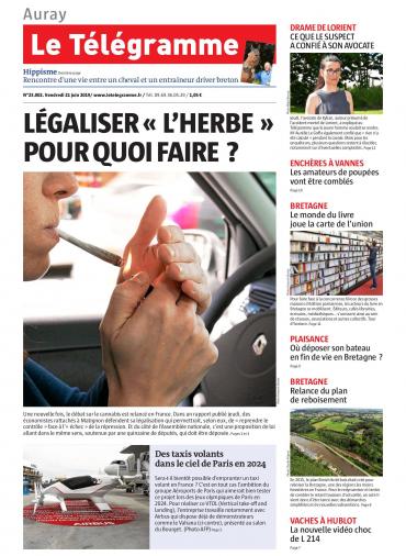 Le Télégramme (8 Éditions) Du Vendredi 21 Juin 2019