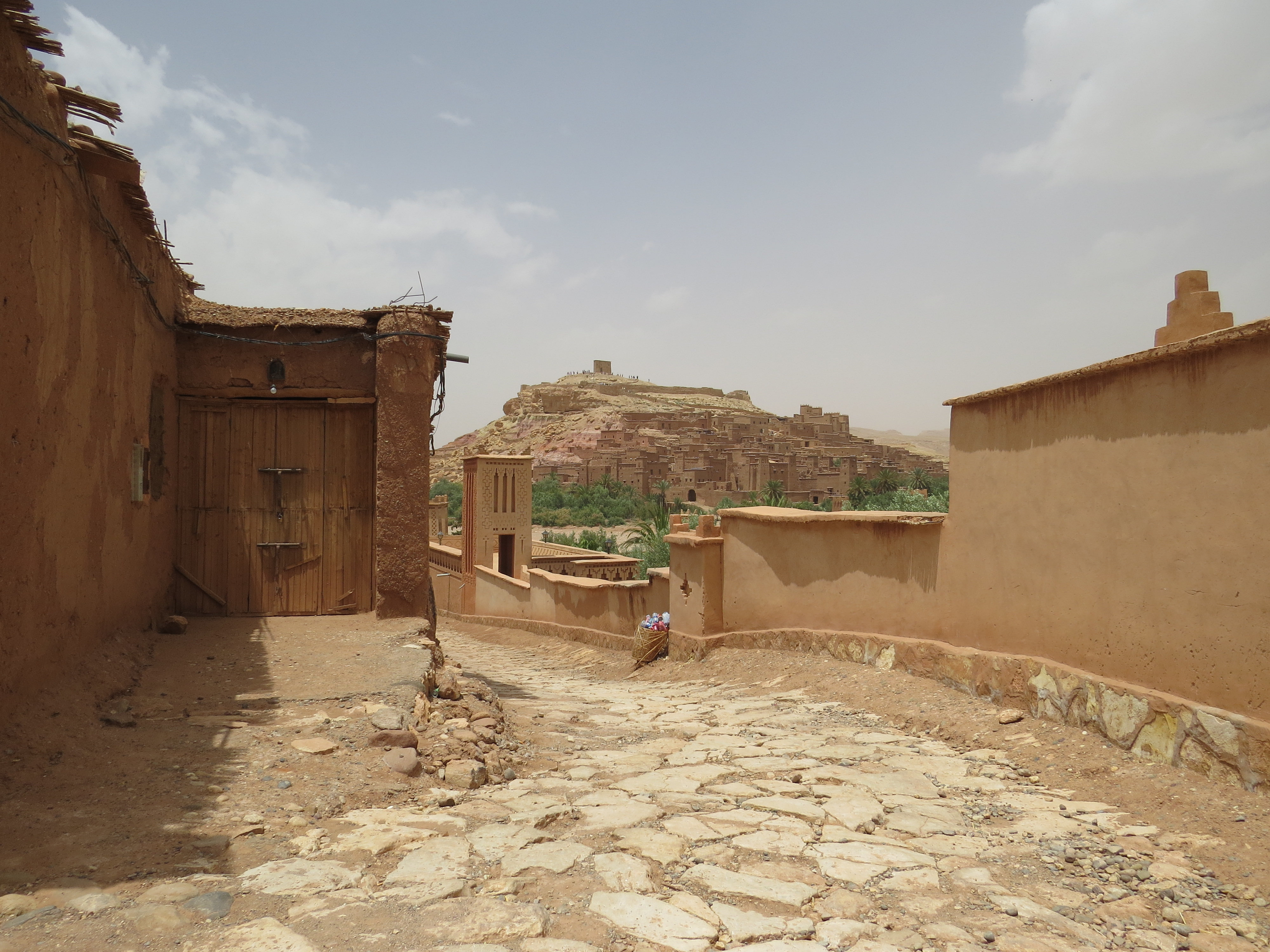 Vue sur Ait Benhaddou - maroc