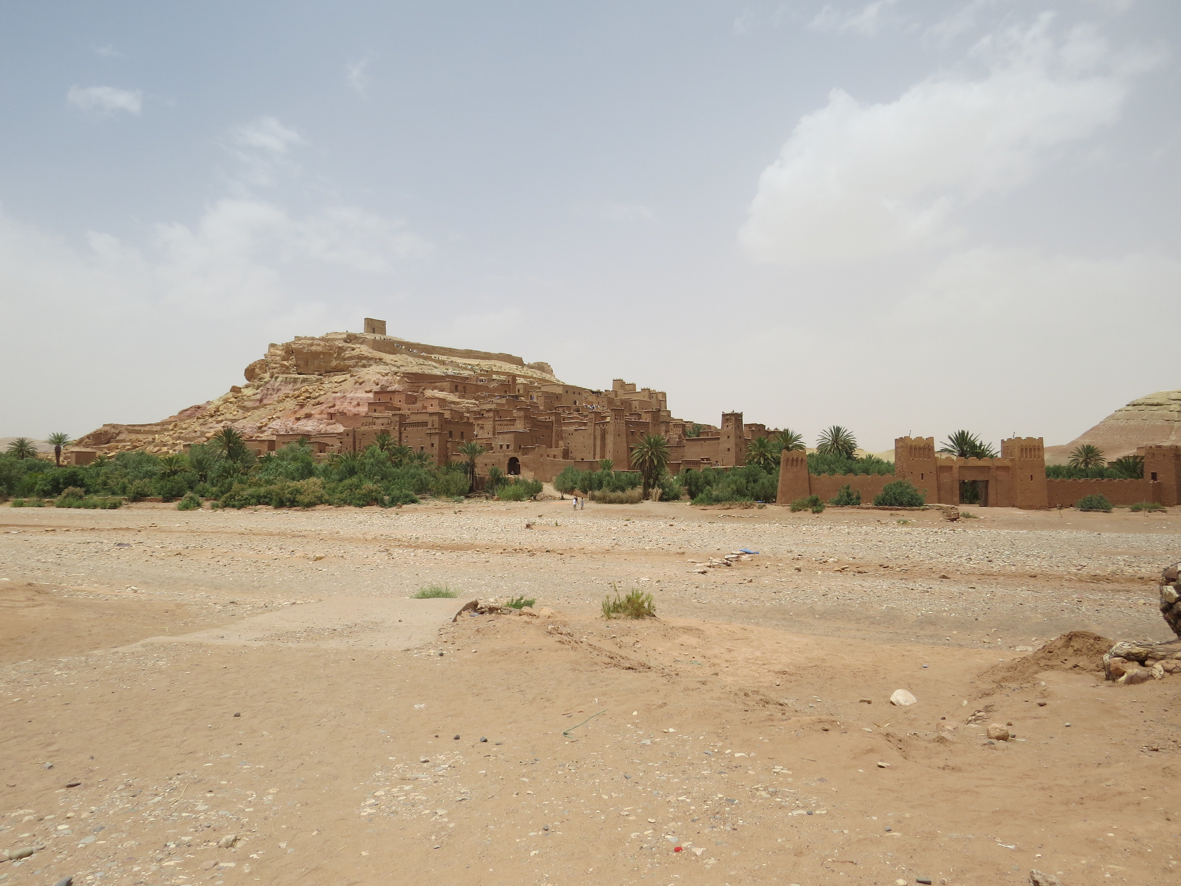 Vue sur Ait Benhaddou - maroc