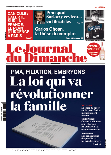 Le Journal du Dimanche  23 Juin 2019