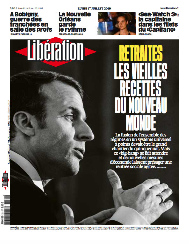 Libération Du Lundi 1er Juillet 2019