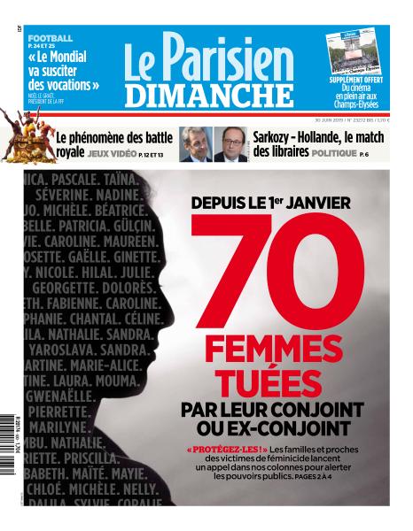  Le Parisien Du Dimanche 30 Juin 2019