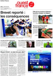 Ouest-France Édition France Du Mardi 25 Juin 2019