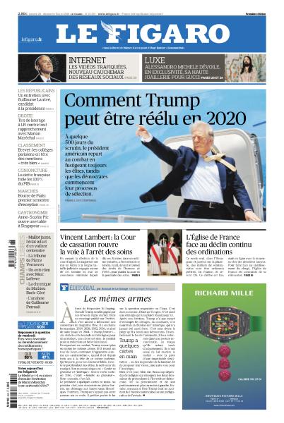 Le Figaro Du Samedi 29 & Dimanche 30 Juin 2019